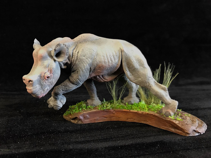 Embolotherium Jungtier 2, Modell von Vitali Klatt