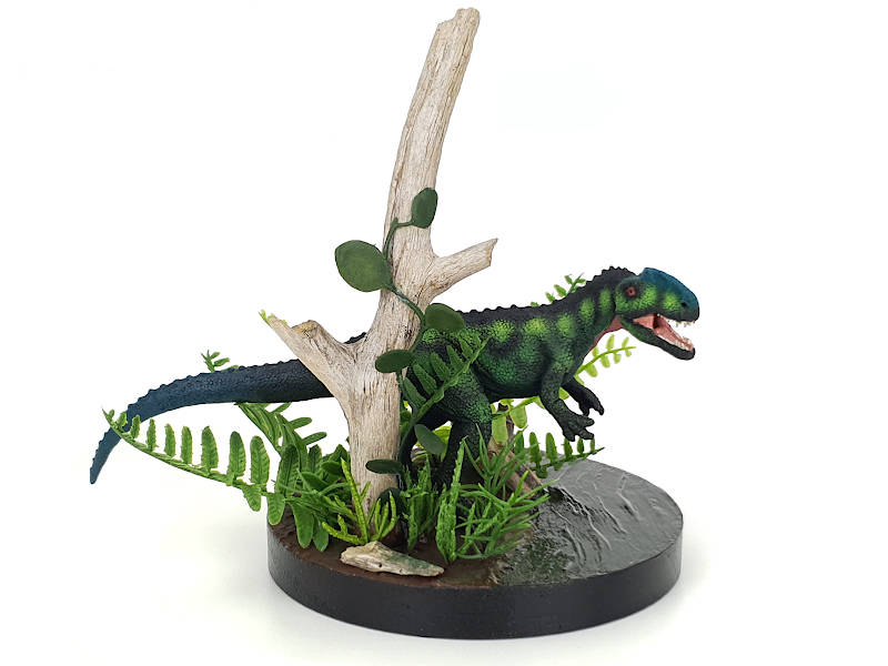 Monolophosaurus, Dinosaurier von Safari Ltd. - Repaint