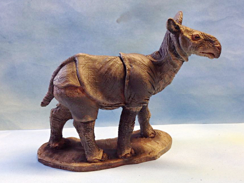 Paraceratherium, Modell von Richard Deasey