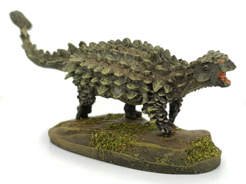 Saichania, Dinosaurier Miniatur von David Krentz