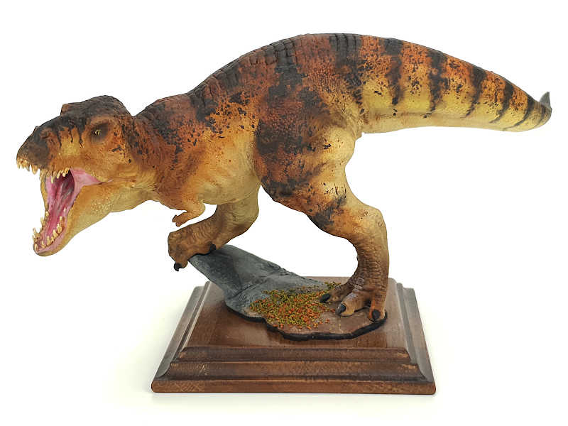 T-Rex braun, Dinosaurier Modell von Alexander Belov