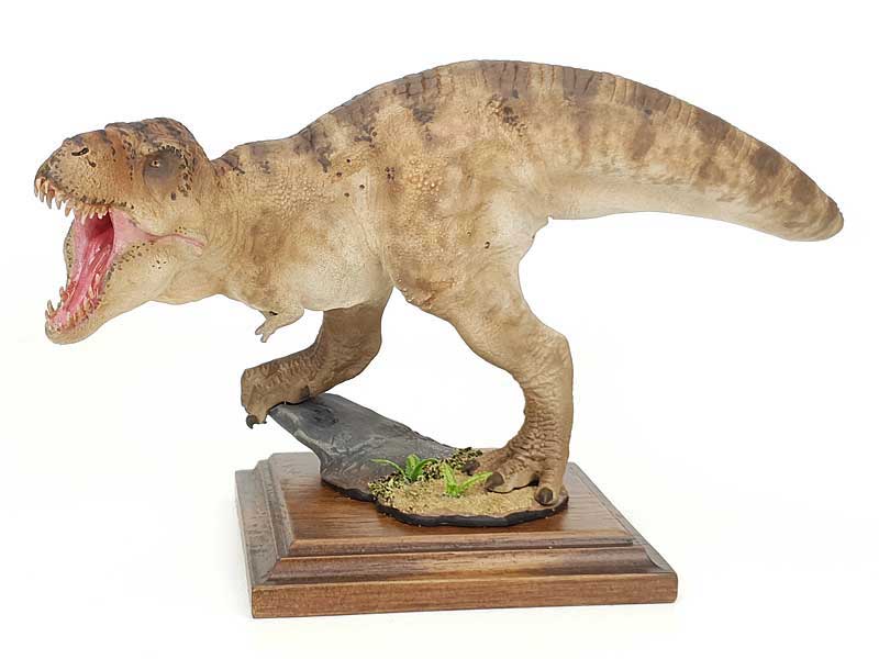 T-Rex, hellbraun, Dinosaurier Modell von Alexander Belov