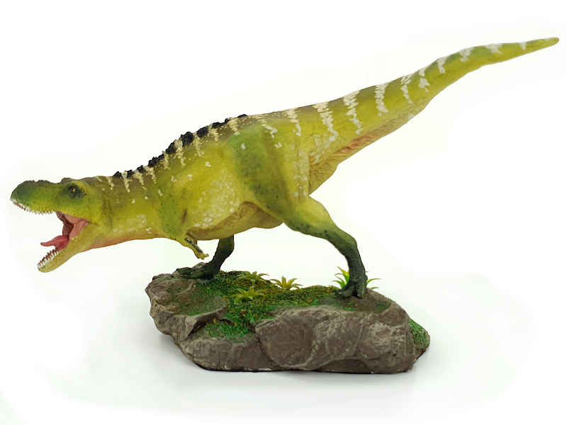 T-Rex, grün, Dinosaurier Modell von Simon Panek