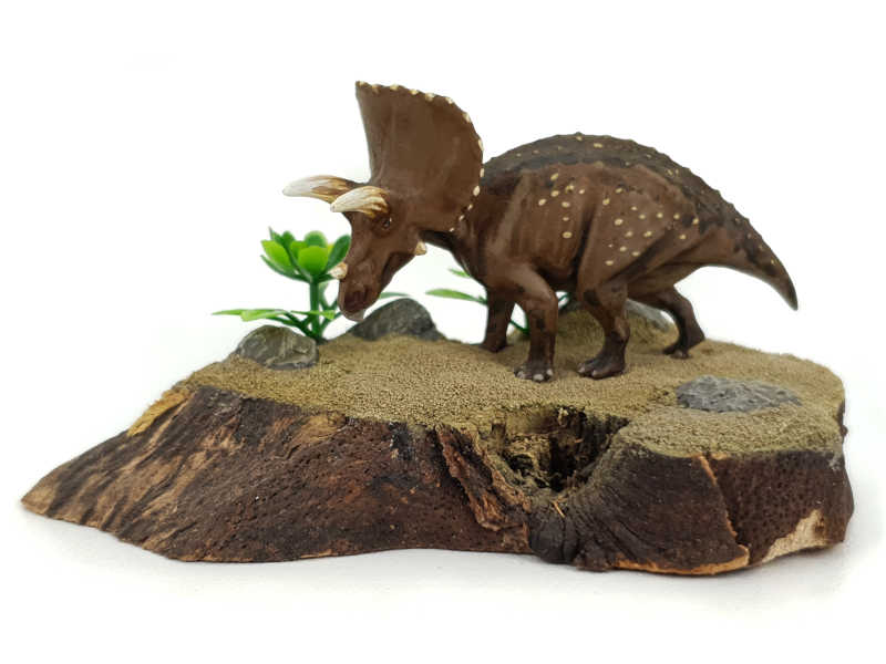 Triceratops 1:144, Dinosaurier Miniatur Figur von David Krentz