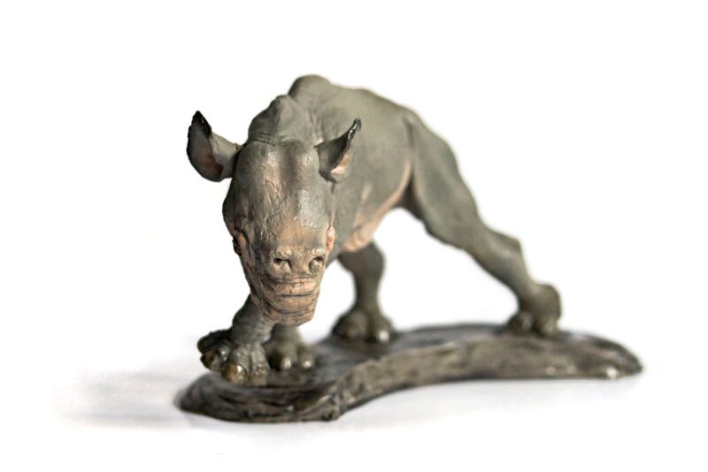 Embolotherium Jungtier, Modell von Vitali Klatt – Bild 2