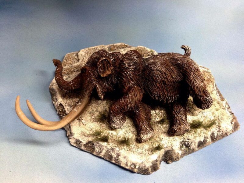 Mammut tot, Modell von Richard Deasey