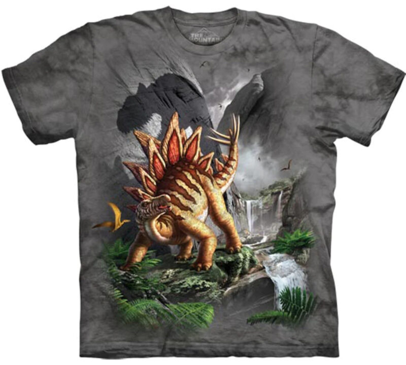 Stegosaurus, Dinosaurier T-Shirt The Mountain
