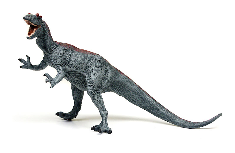 Allosaurus grau, Dinosaurier Spielzeug der Carnegie Collection