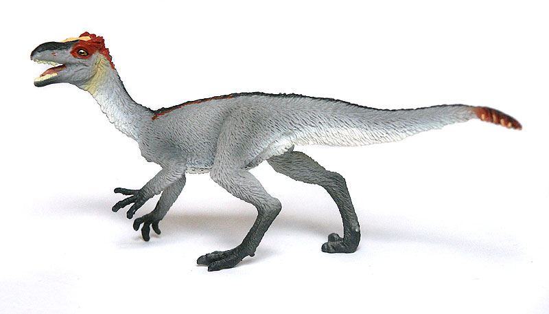 Dilong paradoxus, Dinosaurier Spielzeug der Carnegie Collection
