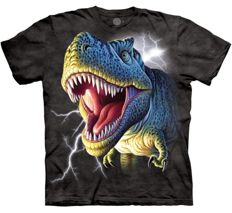 T-Rex brüllt, Dinosaurier T-Shirt The Mountain