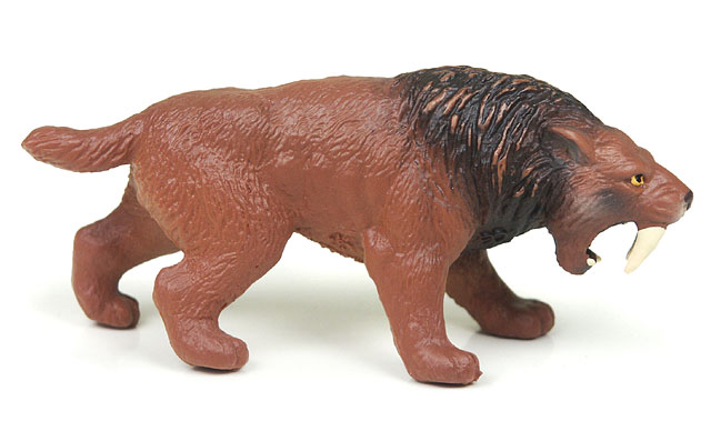 Smilodon, Säbelzahnkatze Spielzeug von Bullyland