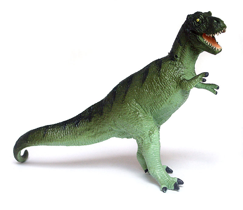 T-Rex grün, Dinosaurier Spielzeug der Carnegie Collection