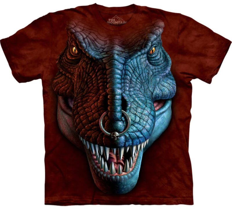 T-Rex Kopf, Dinosaurier T-Shirt The Mountain