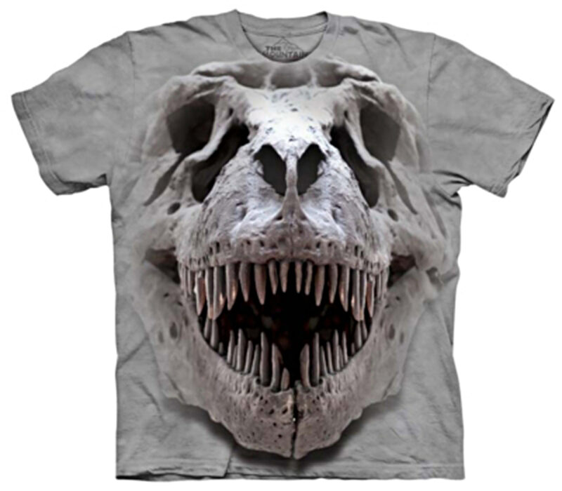 T-Rex Schädel, Dinosaurier T-Shirt The Mountain