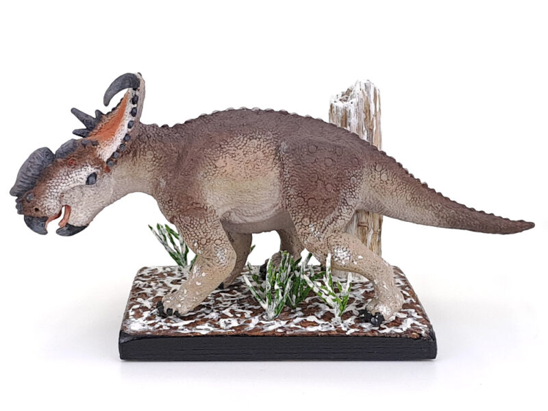 Pachyrhinosaurus, Dinosaurier Figur von Safari Ltd. - Repaint